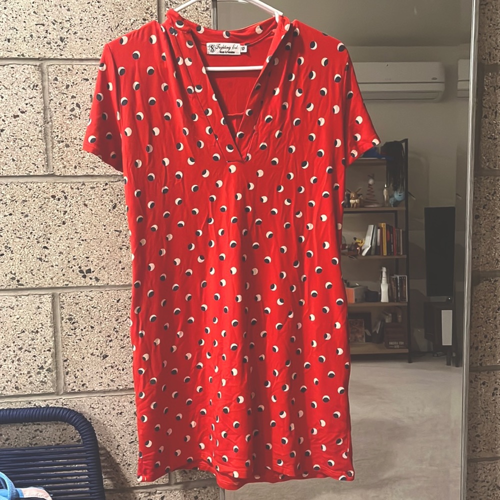 Fighting Eel Red Dress